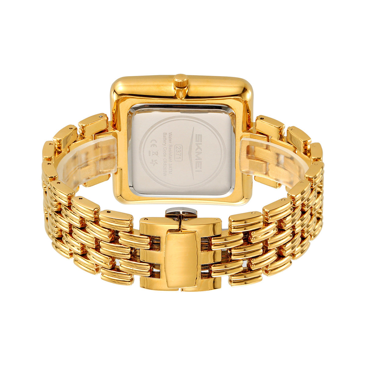 Skmei Simple Square Retro Men's Elegant Quartz Watch