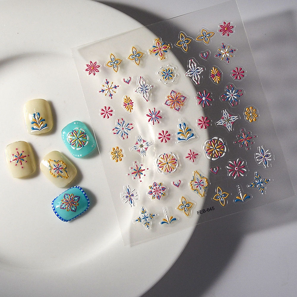 Craft Three-dimensional Nail Sticker Relief