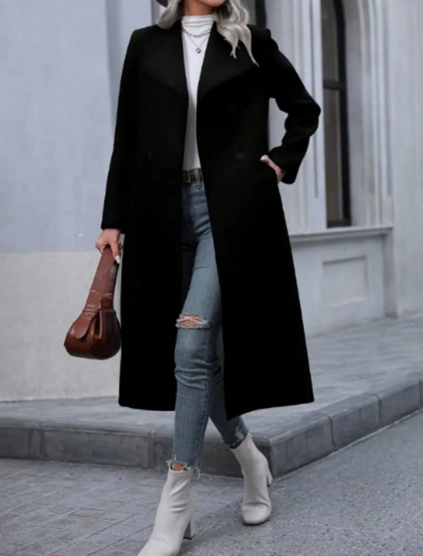 Lady Temperamental Overknee Thickened Coat