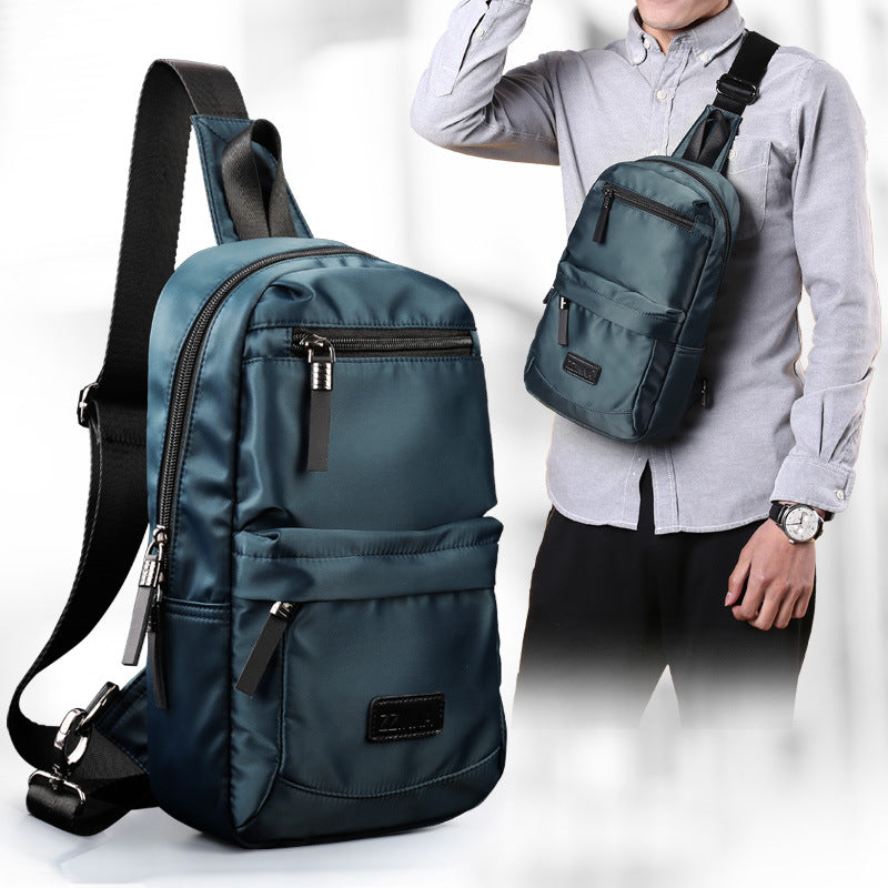 Men's Shoulder Messenger Bag Fashion Brand Chest Bag Canvas Bag