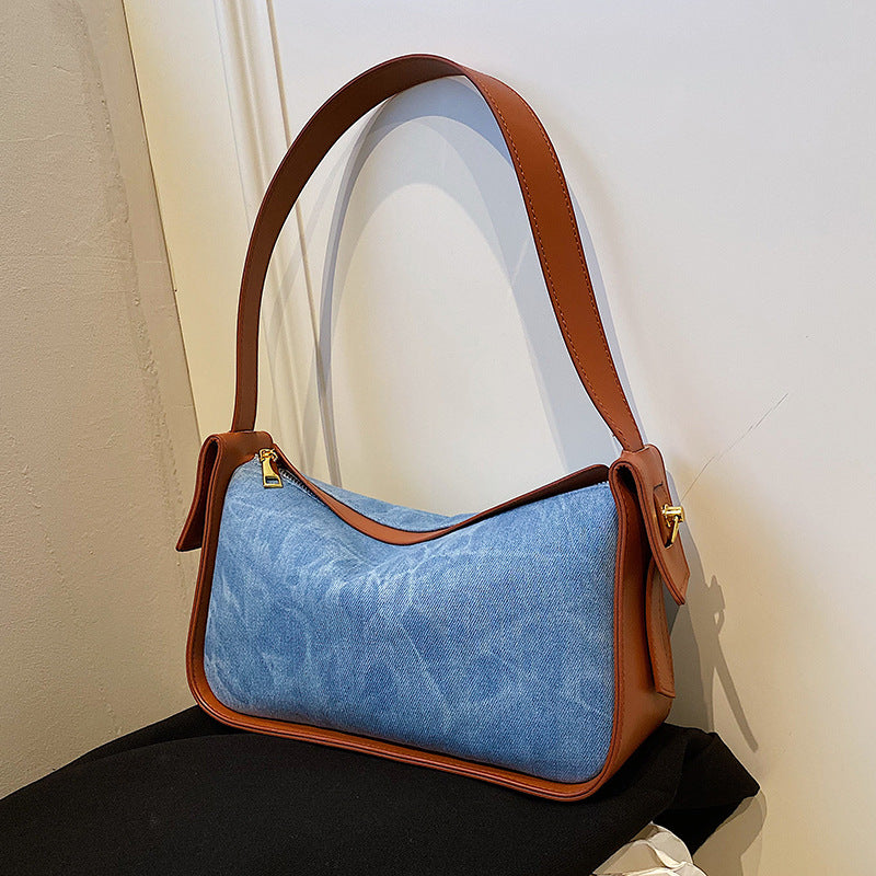 High-quality Textured Large-capacity Women's Messenger Bag