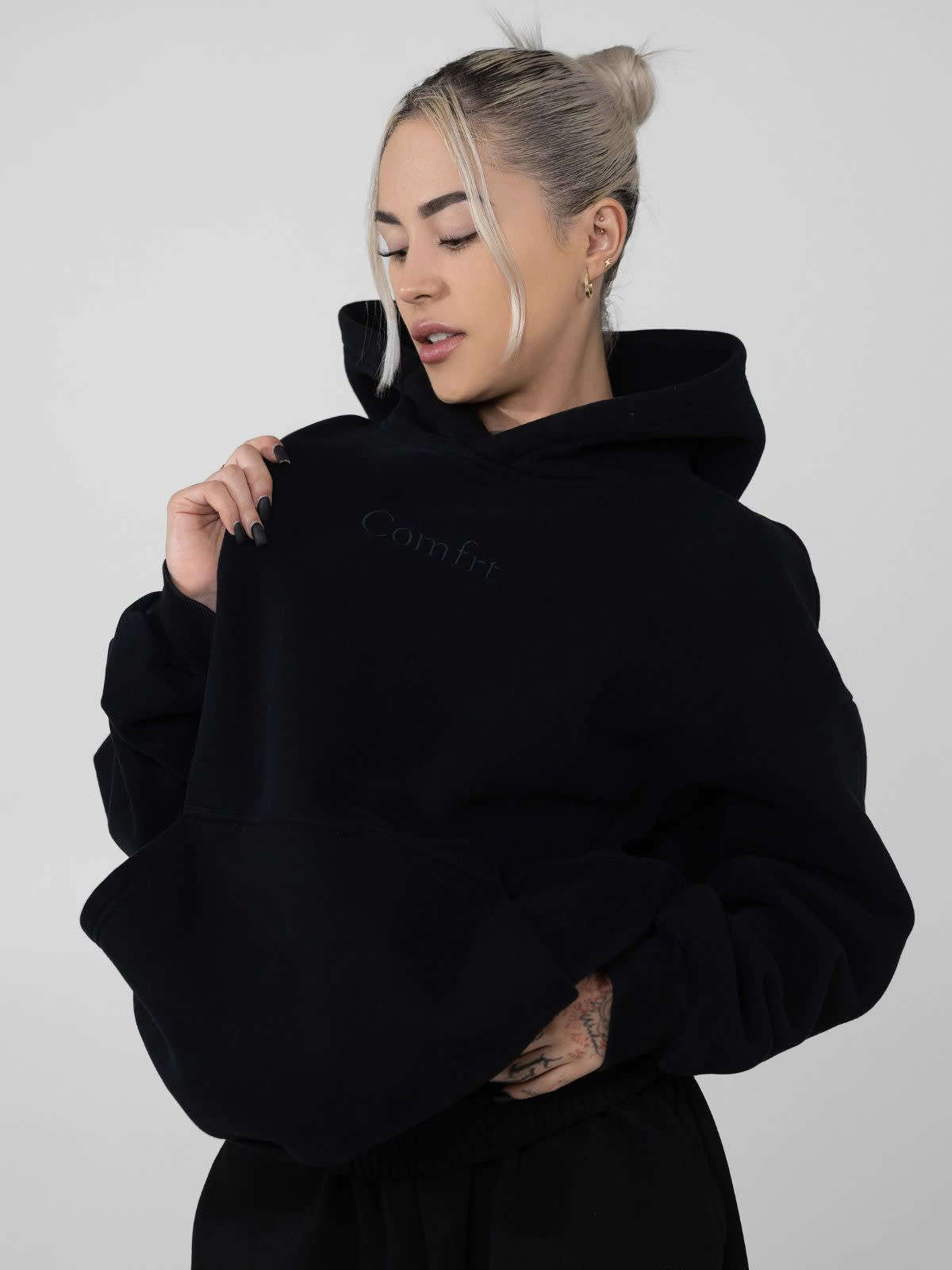 Couples Hoodie And Casual Loose Sweatpants Set
