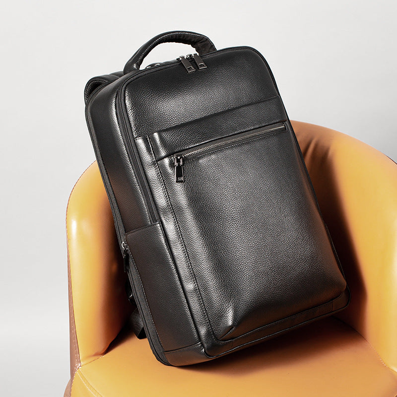 Genuine Leather Men's New Backpack