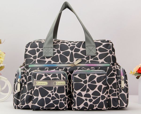 Women's  Flower Cloth Waterproof Portable Shoulder Messenger Bag
