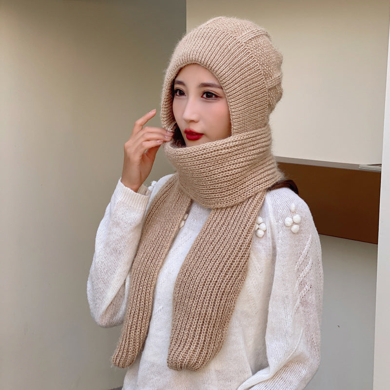 Women's Fashion Knitting Warm Cycling Wool Hat