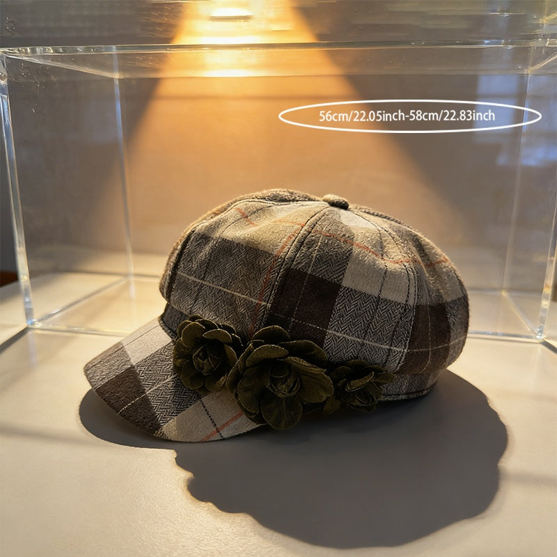 British-style Casual Painter Hat That Is Versatile And Can Show Off Your Face