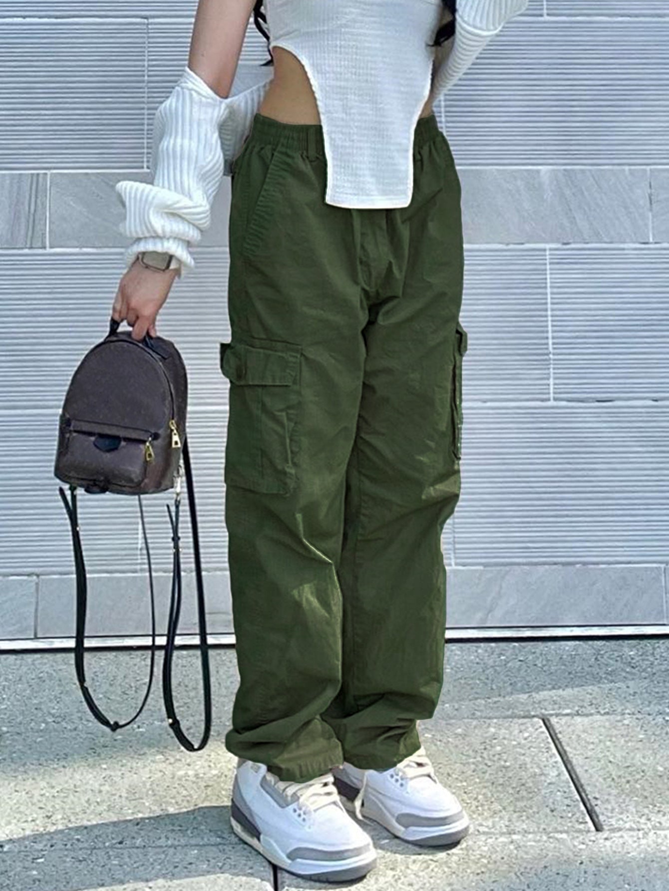 Overall Løse Bomuldsjeans til Kvinder