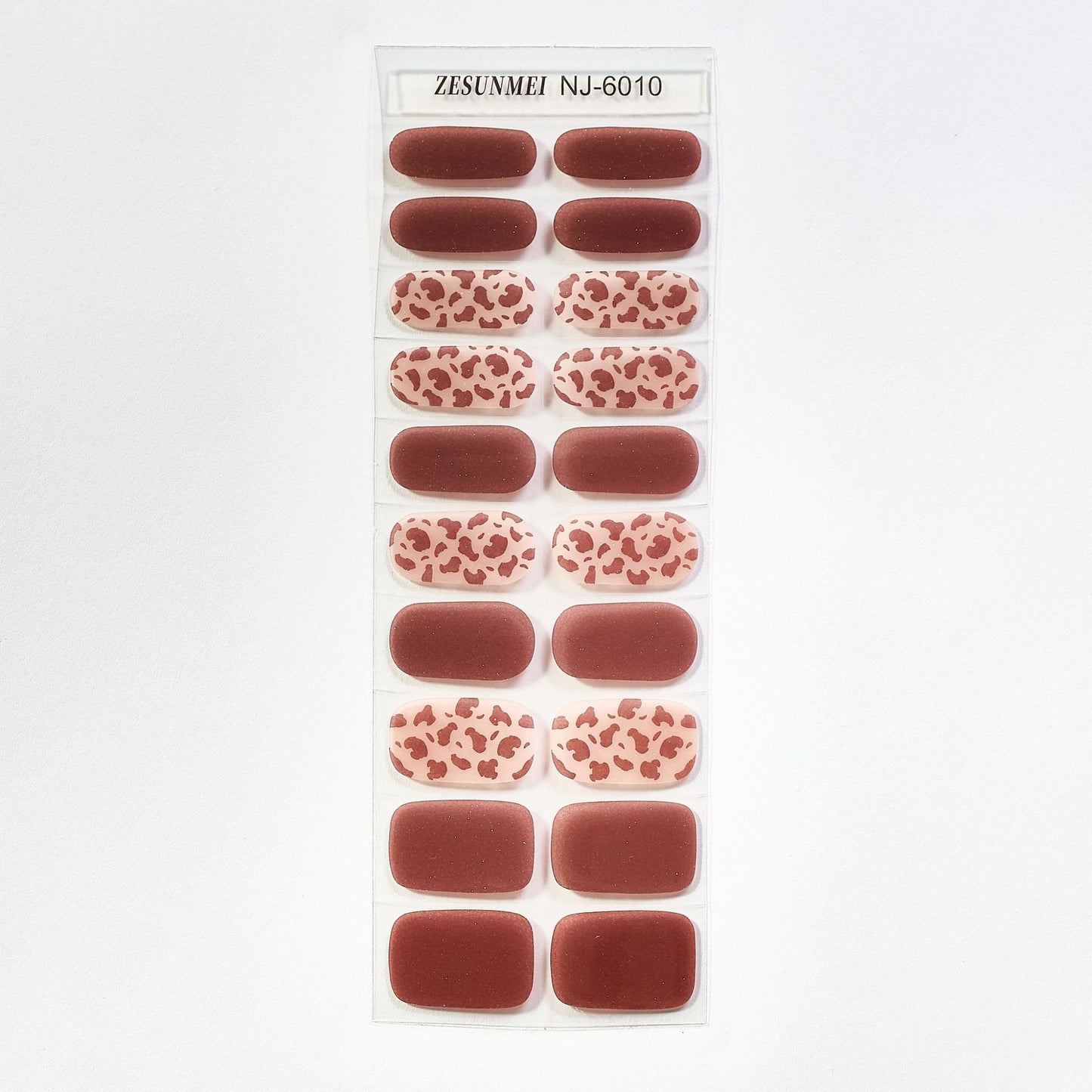 Candy Color UV Semi-cured Nail Stickers