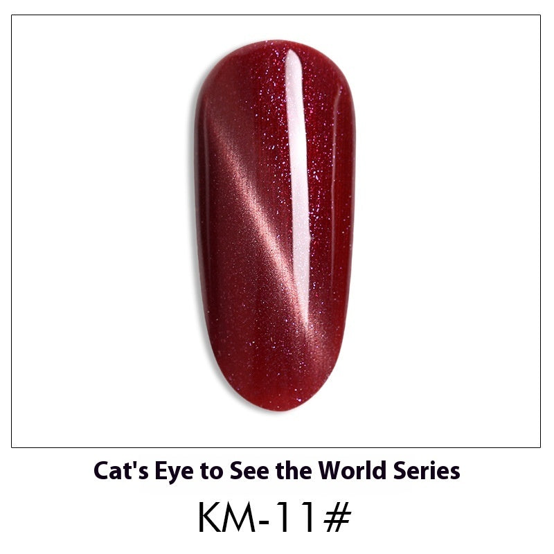New 36 Colors Suit White Phototherapy Plastic Cat Eye Series Nail Polish Gel