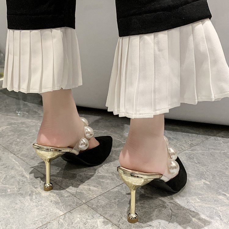 Pearl Stickers Fashionable All-match Shoes