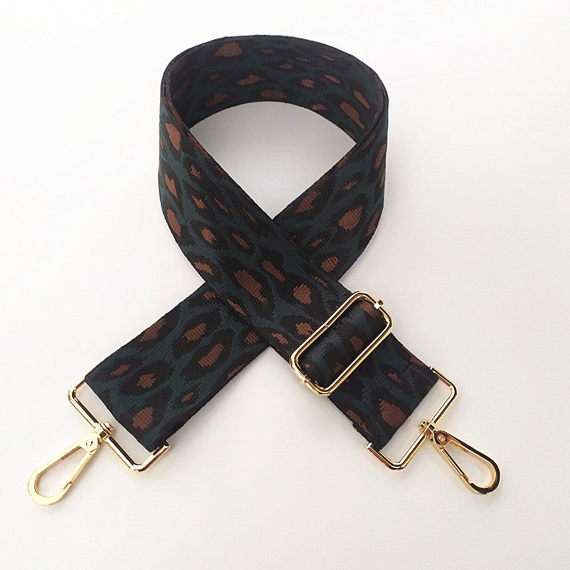 Wide Shoulder Strap Accessory Embroidery