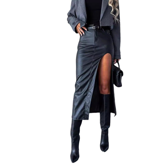 New Fashion Hot Girl High Slit Skirt For Women