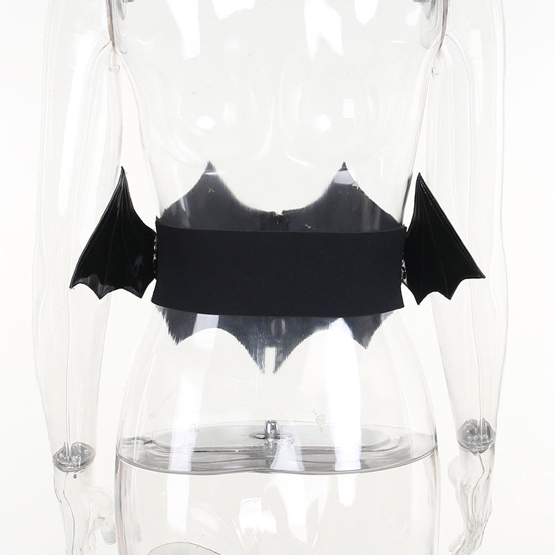 Statement Bat Zip Girdle Girdle