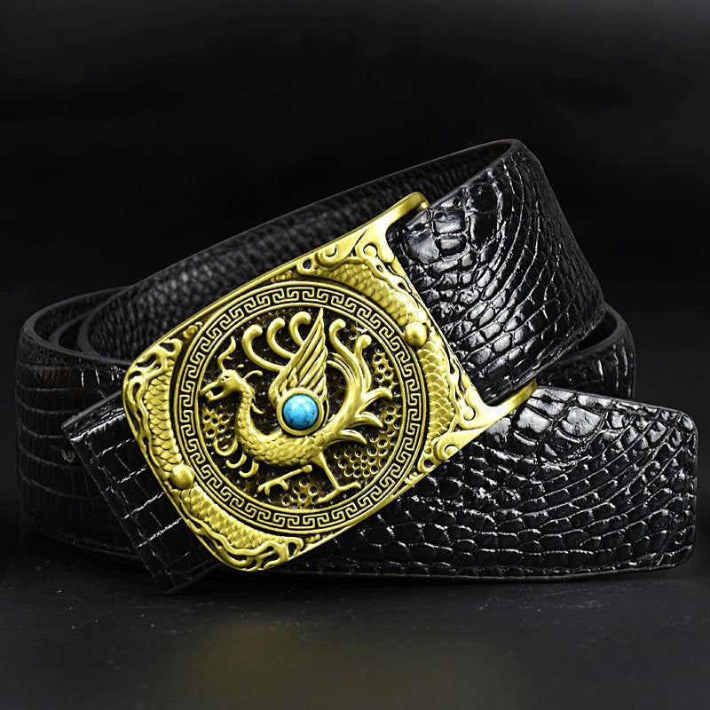 Men's Fashion Personality Smooth Buckle