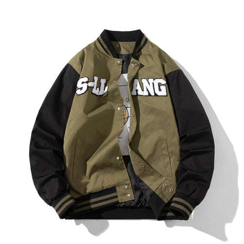Men's Embroidered Hip Hop Jacket