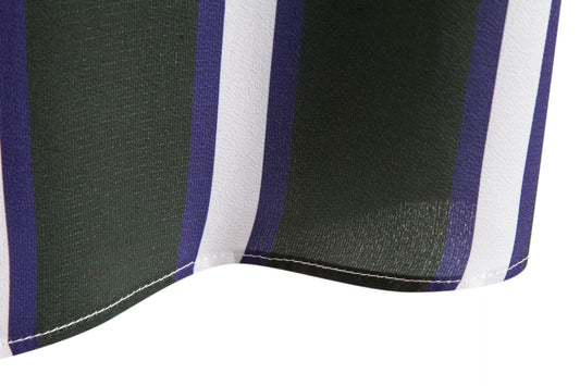 Striped Shirt Men's Casual Short Sleeves