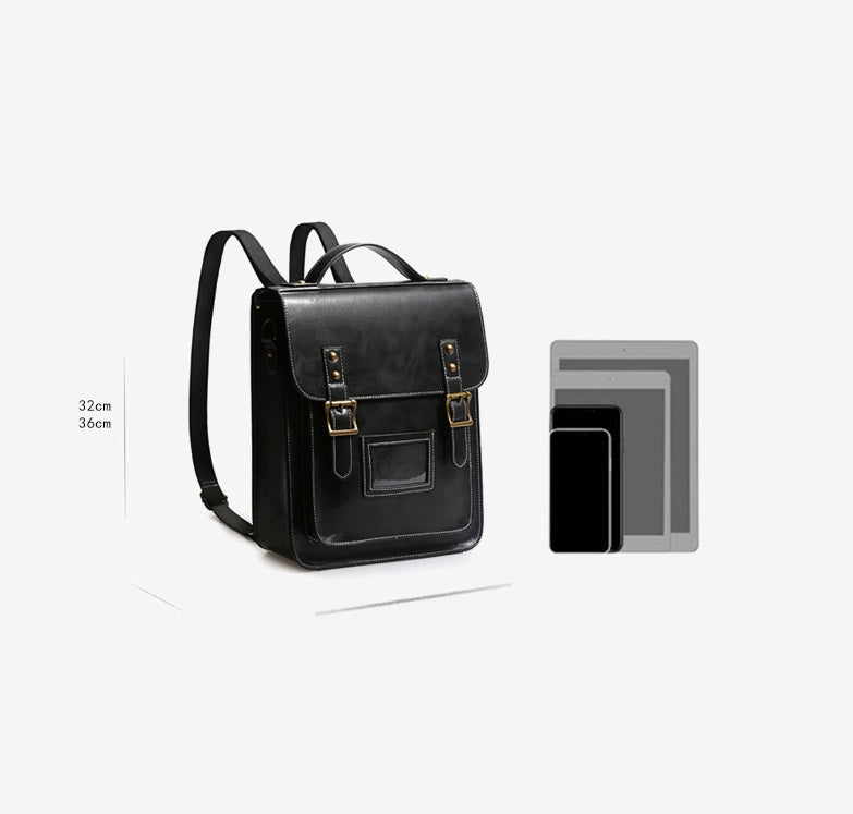 Vintage Cambridge Dame Tote Skuldertaske Rygsæk