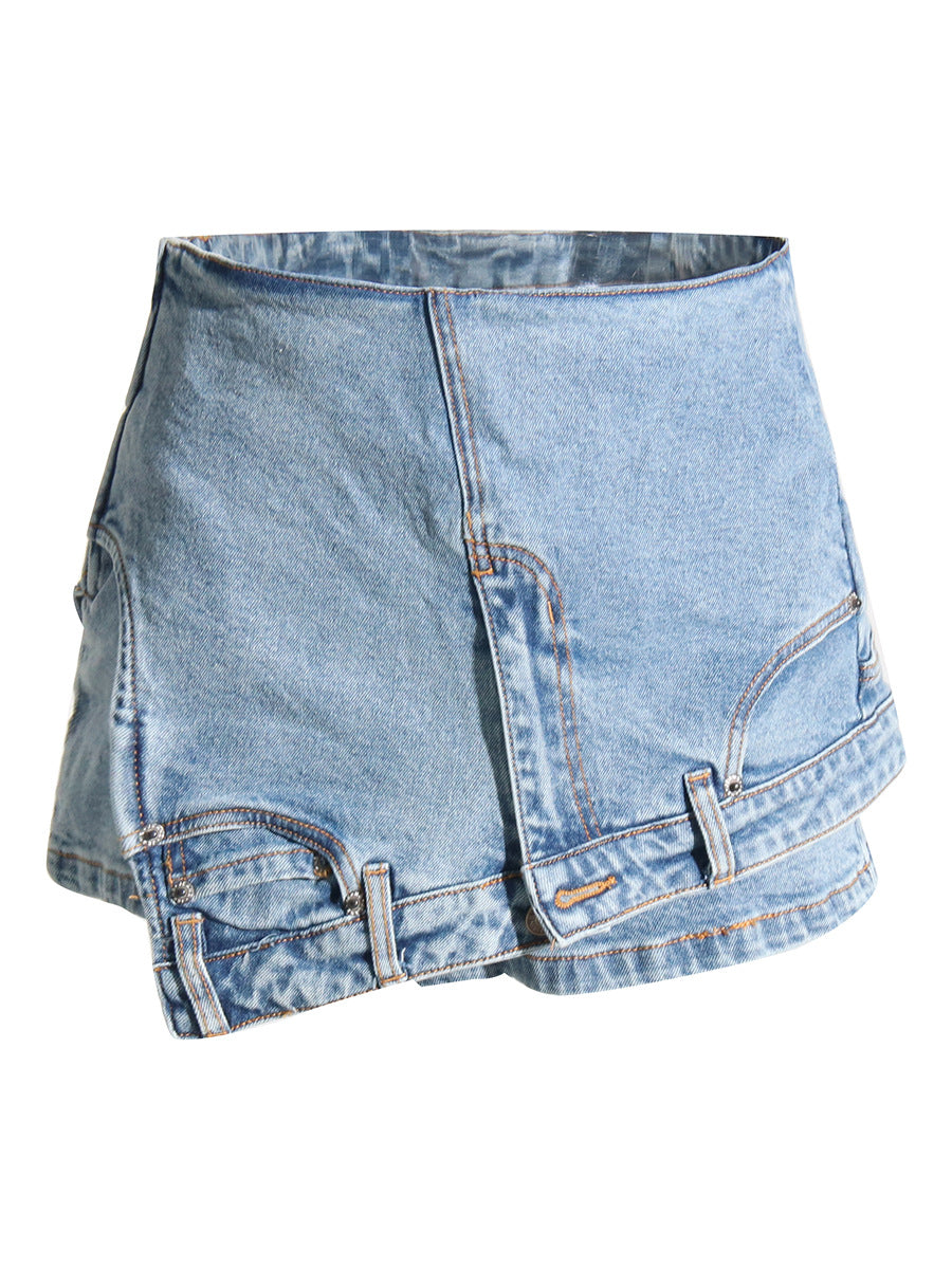 Personlige Denim Shorts til Kvinder