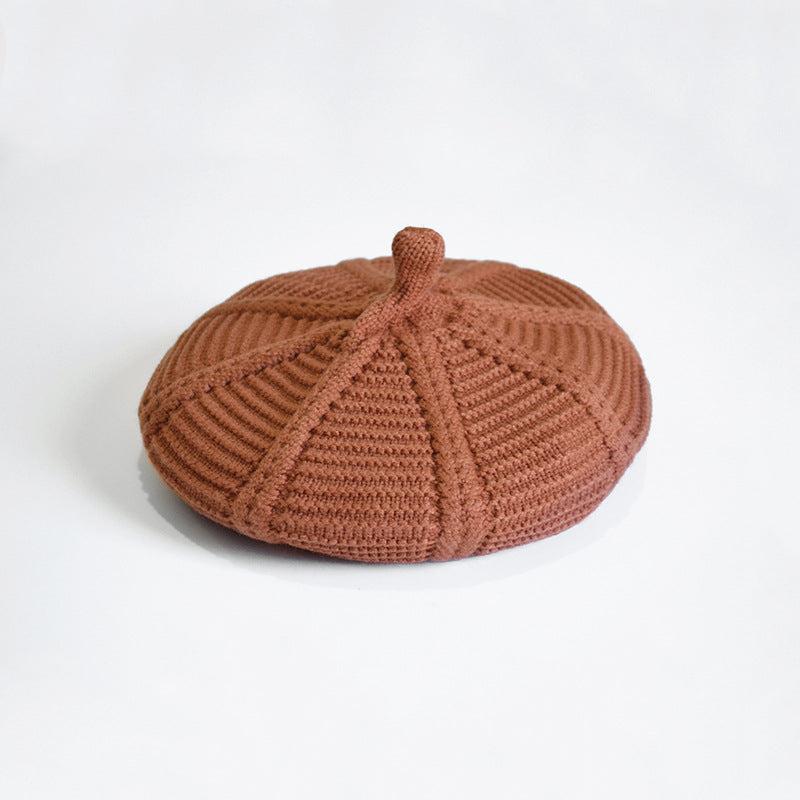 Beret Cross Border Woolen Hat Korean Style