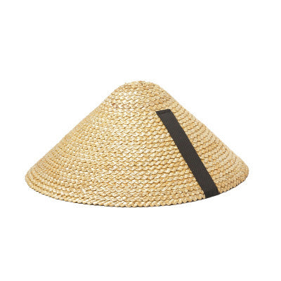 Strap Small Wave Woven Straw Hat