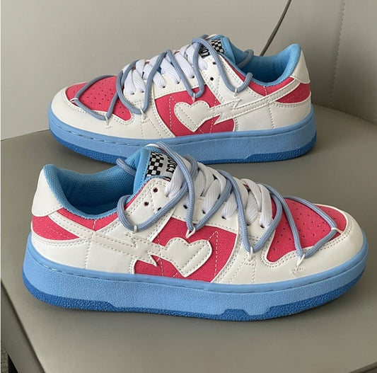 Match Color Sport Trend Casual Sko