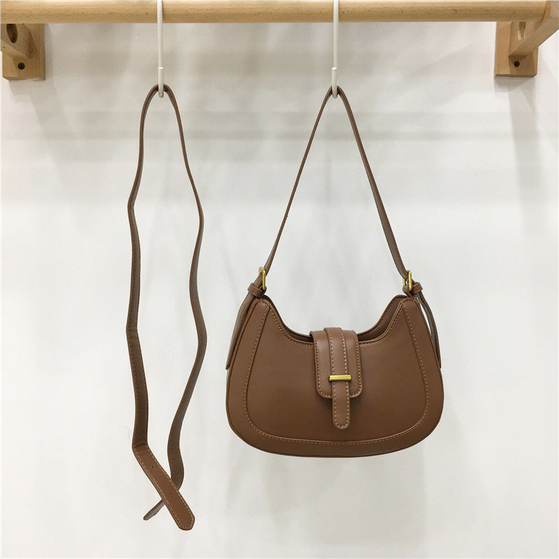 Fashion Portable Women's Car Sewing Versatile Diagonal French Stick Bag