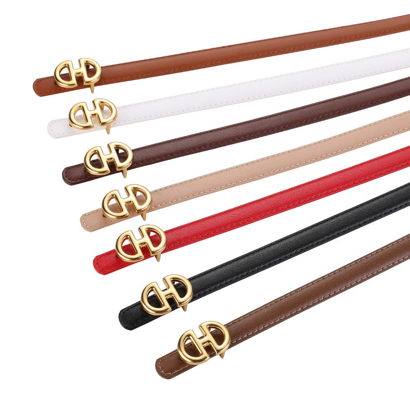 Women's Fashion Simple Decorative Casual Belt