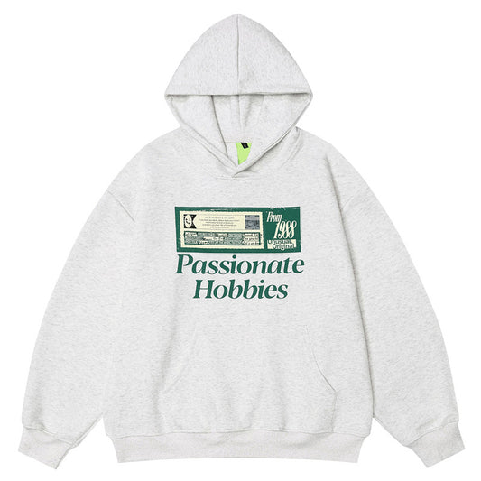 Kreativ Retro Nostalgisk Printet Sweater Hættetrøjer til Mænd og Kvinder