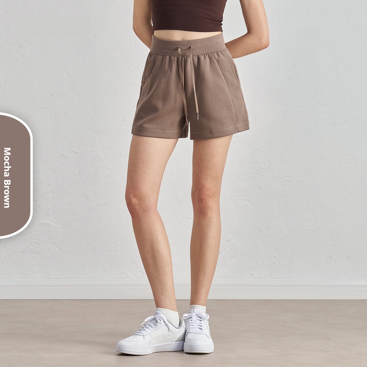 Layer Loose And Simple Yoga Shorts