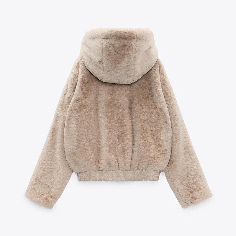 Fashionable Korean Commuter Hooded Jacket