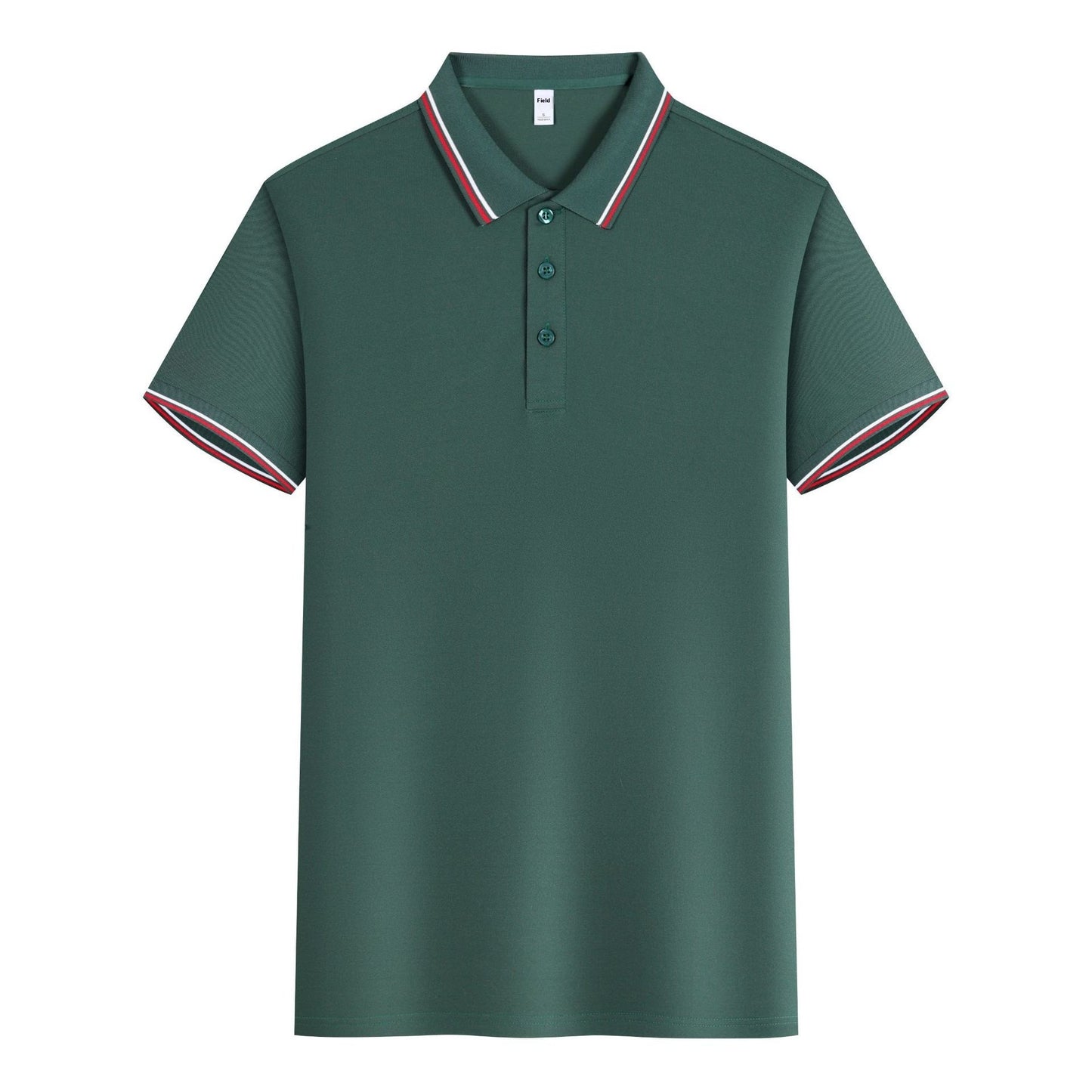 Short Sleeve Lapel Group Building Casual Polo Shirt