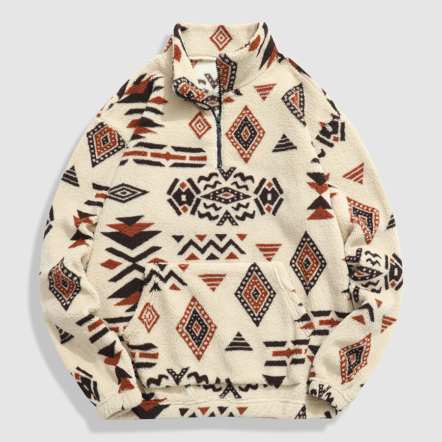 Men's Fleece Zip Up Sweatshirt