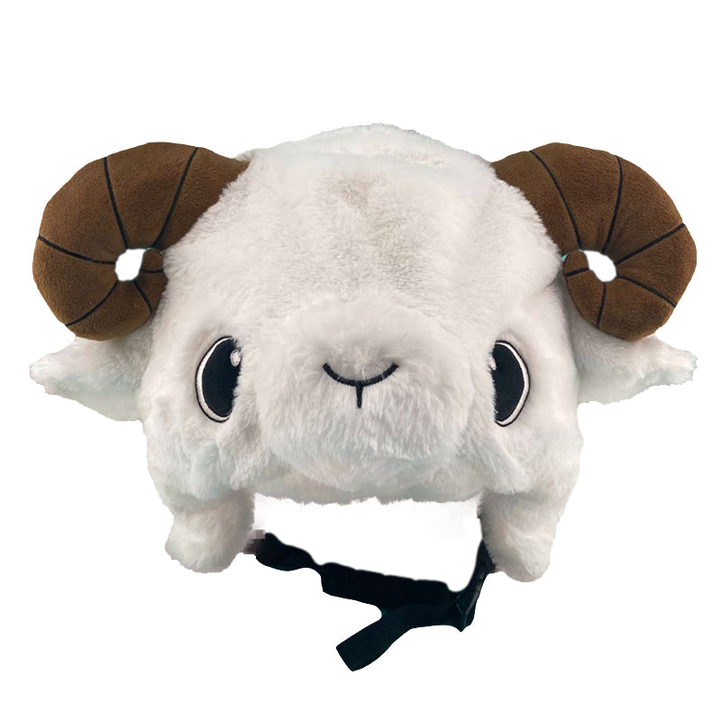Snow Cartoon Face Protection Riding Ornament Hat