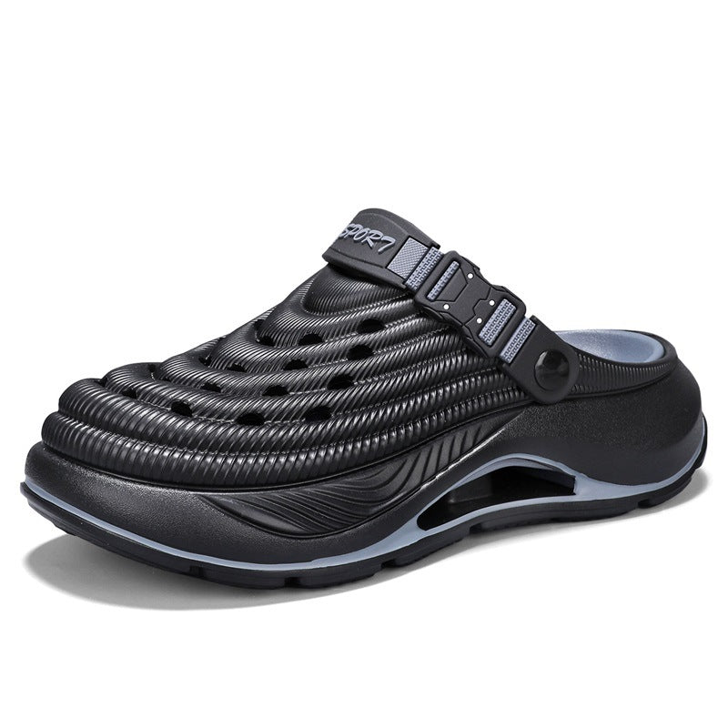 Beach Closed Toe Non-slip Thick Bottom Slip-on Slippers