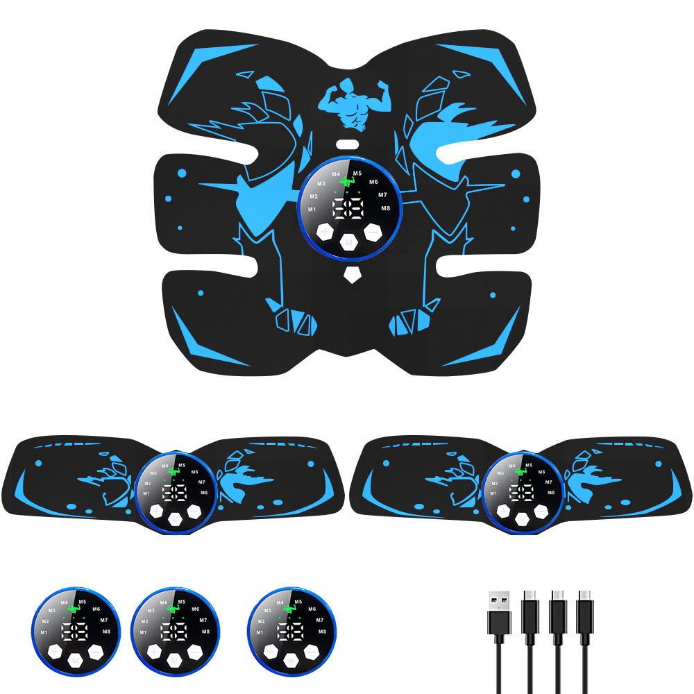 Pulse Abdominal Fitness Instrument Muscle Eye Massager Abdominal Stickers Rechargeable