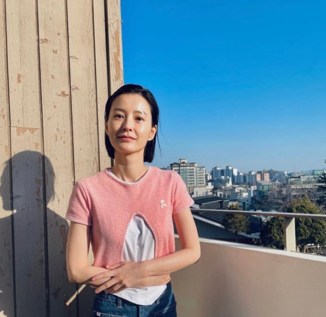 Irregular Short-sleeved Top With A Niche Design