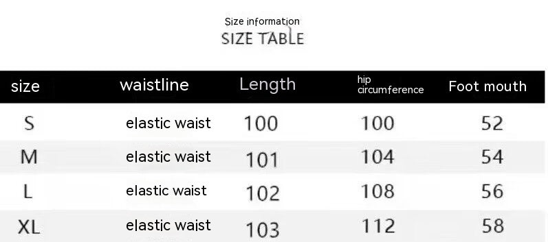 Women's Autumn And Winter American High Street Sports Pants