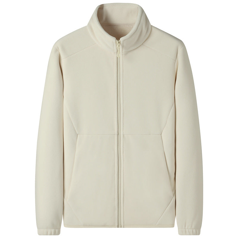 Sweater Couple Lambswool Double-sided Fleece Jacket