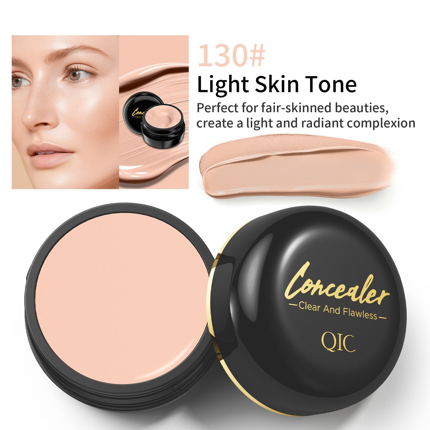 Concealer Cover Tattoo Spots Acne Marks Dark Circles Invisible Pores