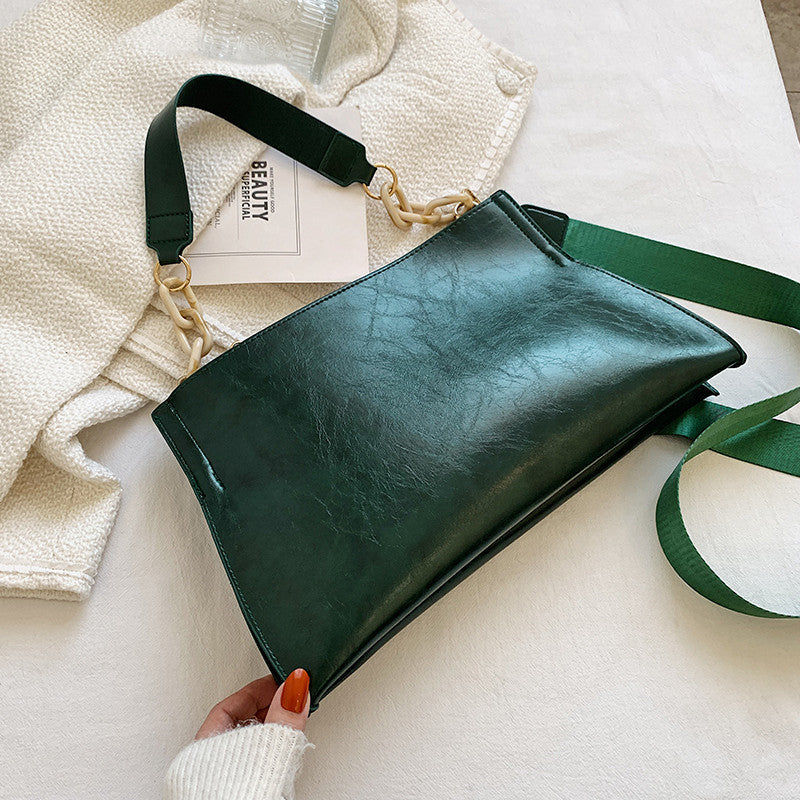 Retrotasker Modetrend Afslappet Stor Kapacitet Crossbody