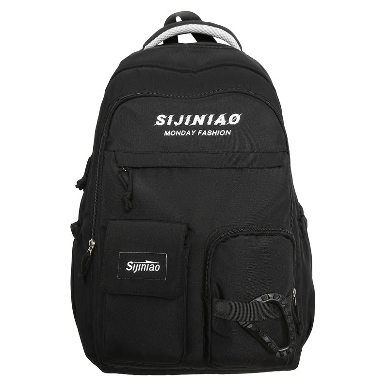 Nylon Large-capacity Casual Simple Backpack