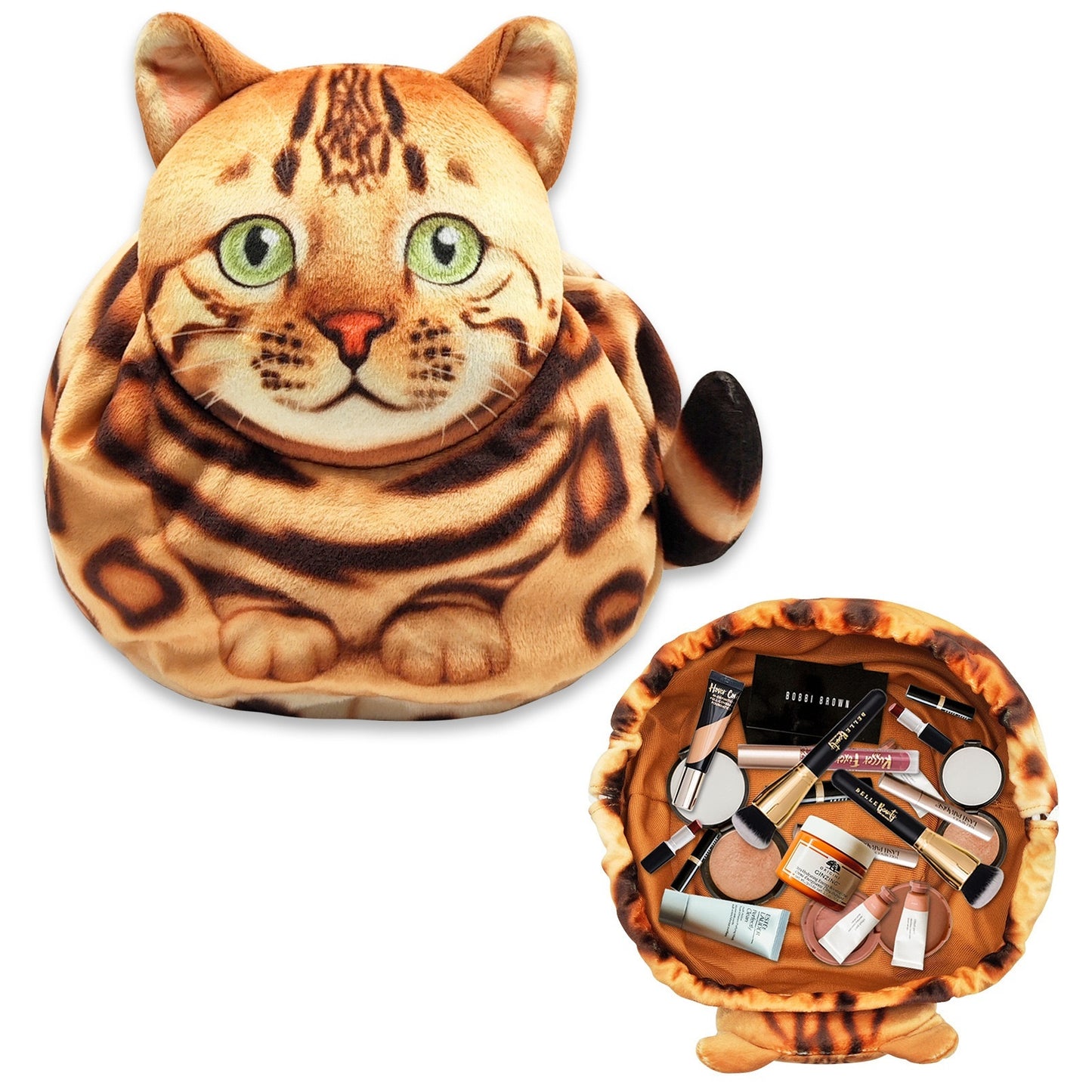 Creative Japanese Cat Printing Drawstring Storage Bag