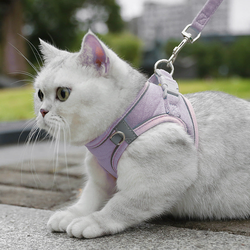 Fashion Small Dog Vest Hand Holding Rope
