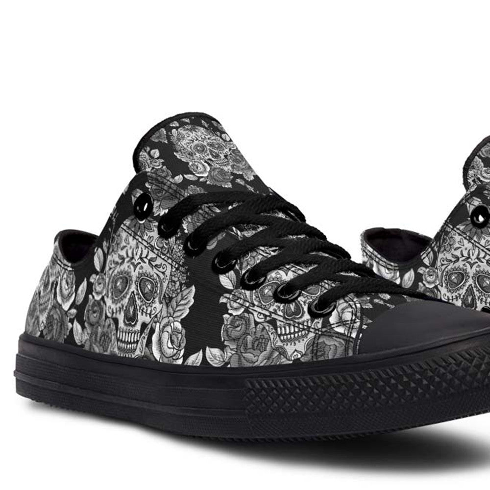 Fashion Print Couple Low-Top Canvas Shoes