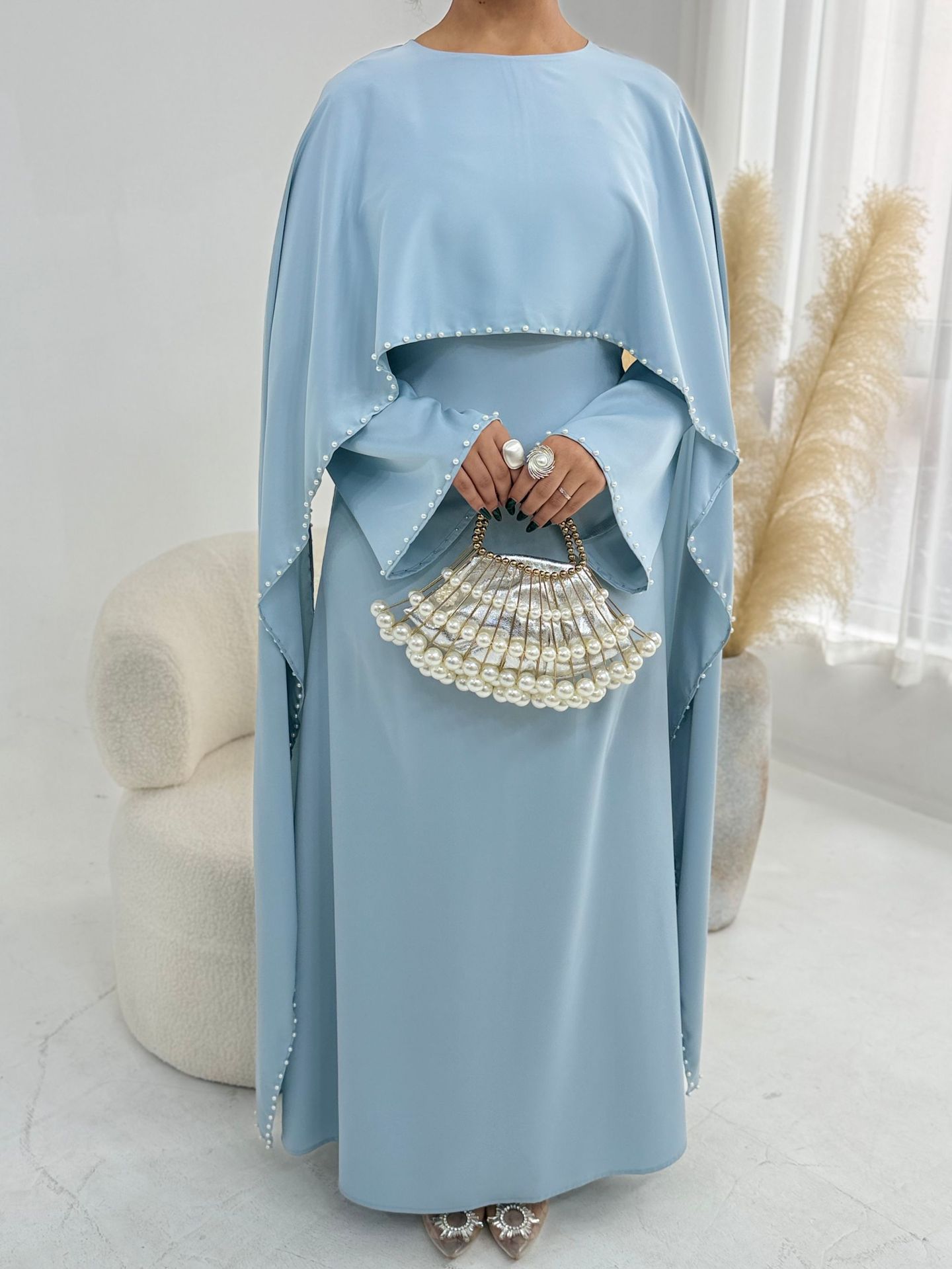 Luxurious Embroidered Gown The Jewel Of The Middle East