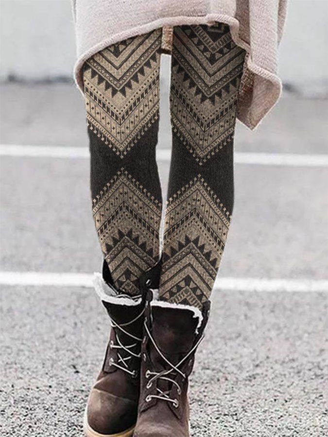 Hawaiian Style Digital Printing 3D Leggings For Men And Women