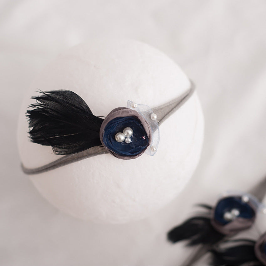 Baby Hair Band Newborn Photo Full Moon Photo