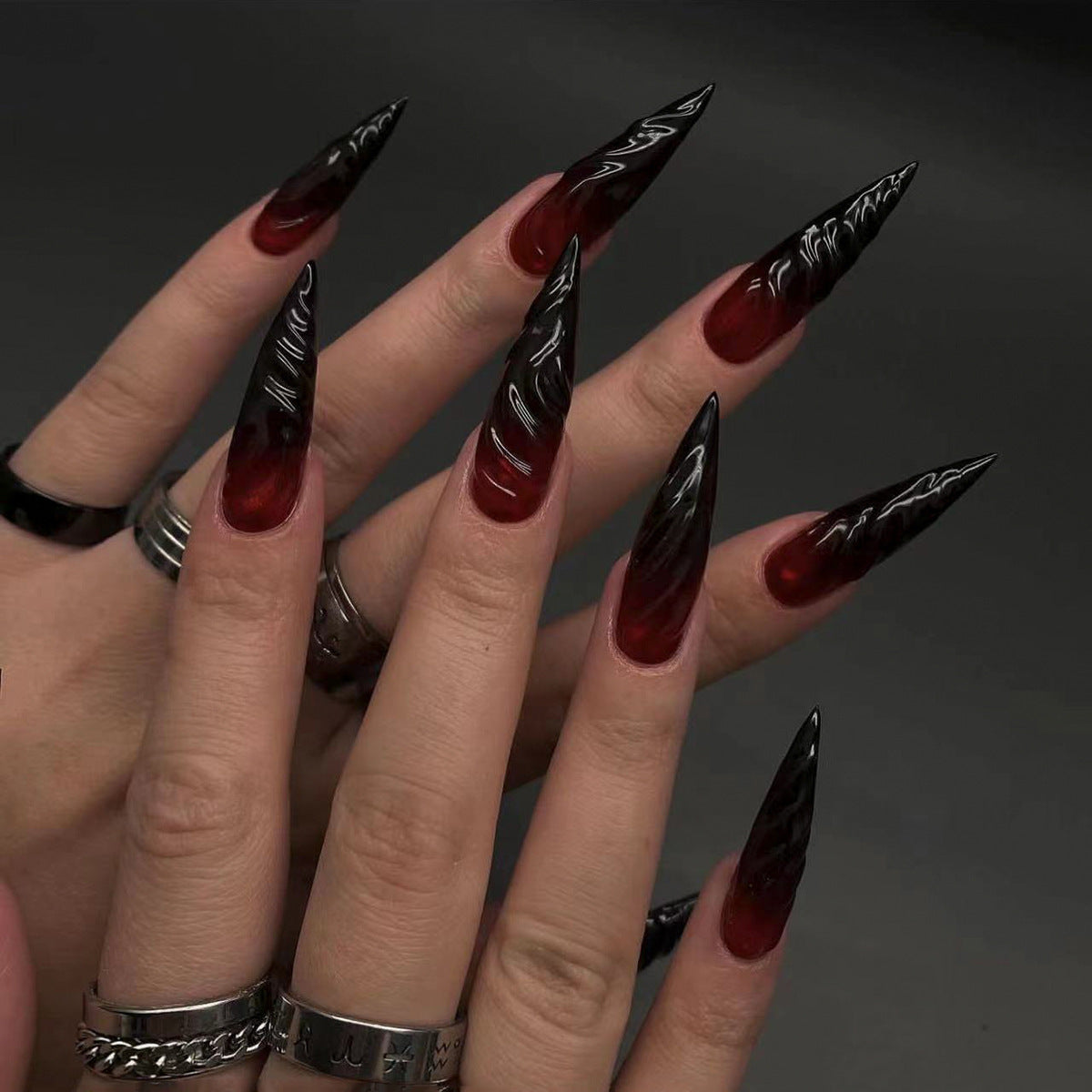 Halloween Wear 3D Stereo Nail Shaped Piece