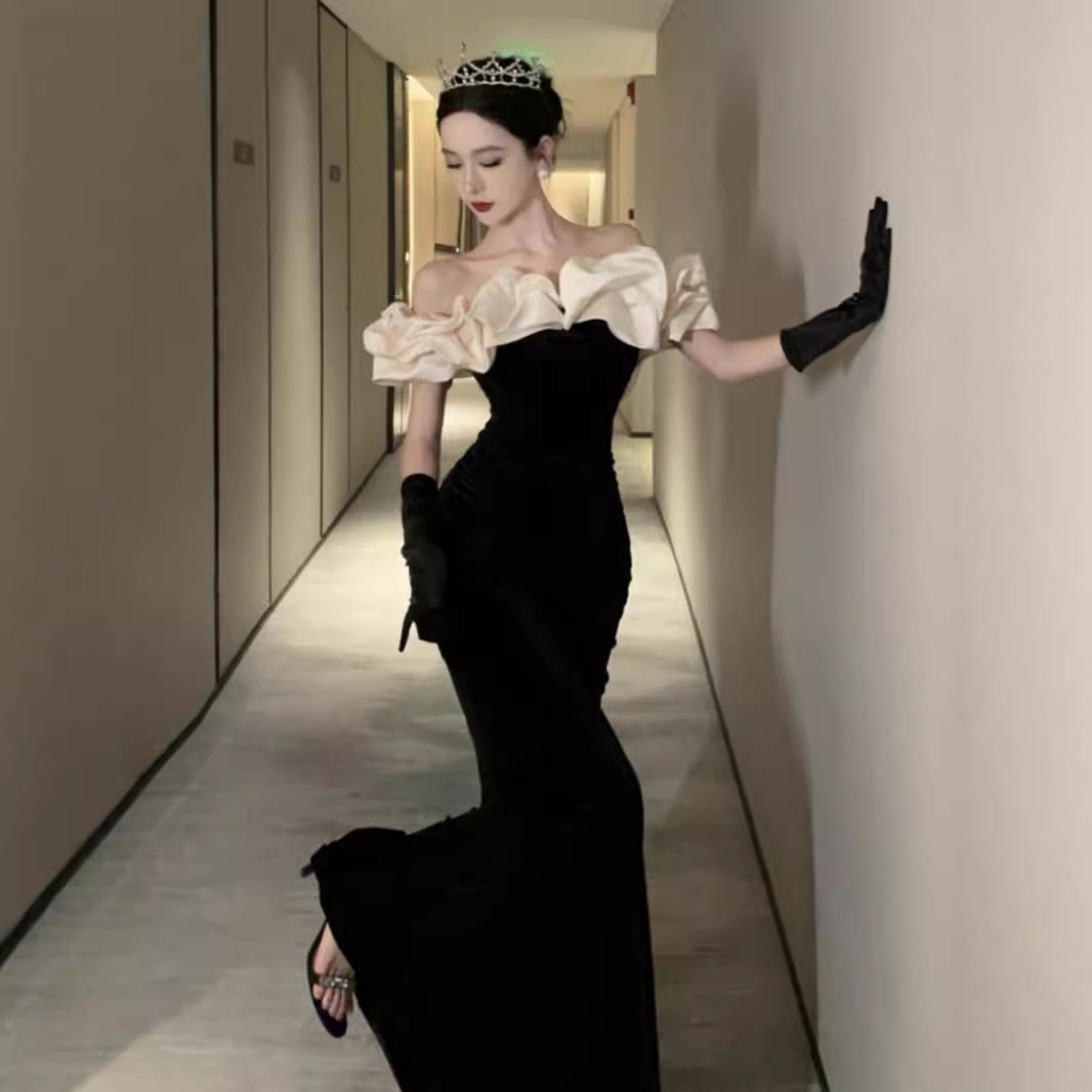 Long Mermaid Gown For Socialite Hosts