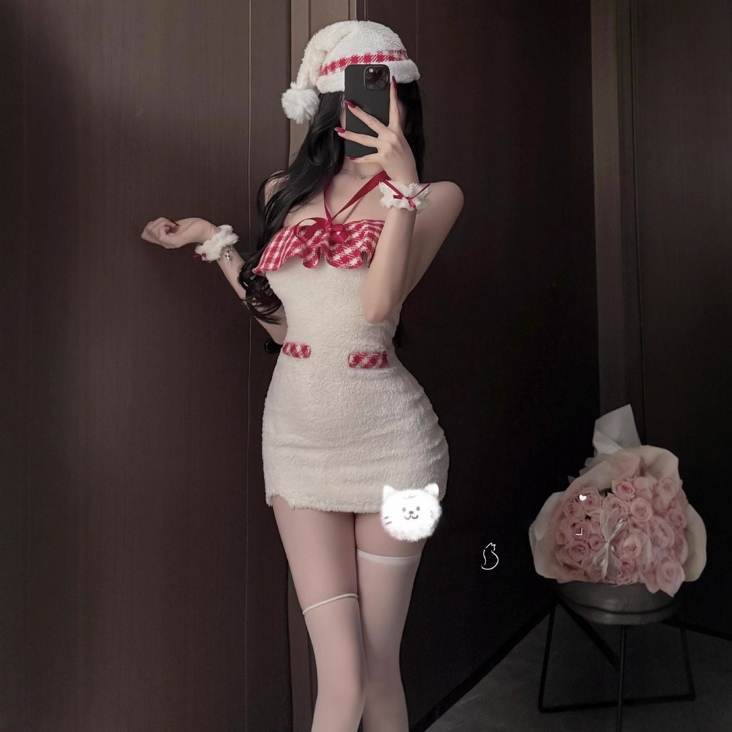 Tube Top Dress Women's Set